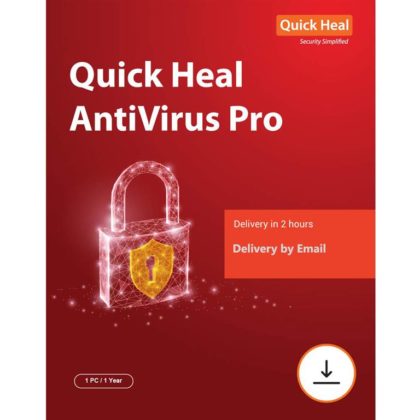 Quick Heal Antivirus Pro Latest Version – 1  yr license key