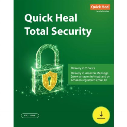 Quick Heal Total Security Latest Version 1 yr license key